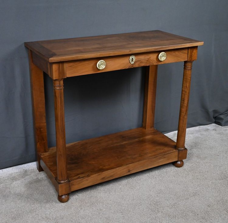 Console de Propriété en Noyer, époque Empire  - Début XIXe