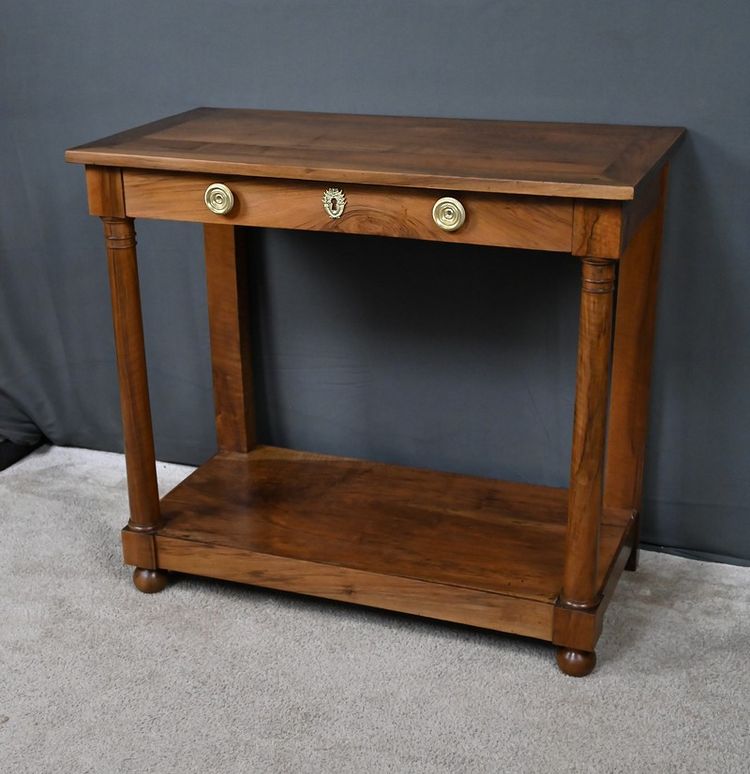 Console de Propriété en Noyer, époque Empire  - Début XIXe