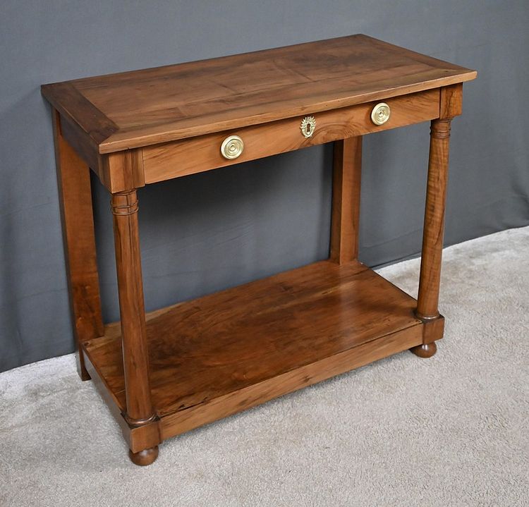 Console de Propriété en Noyer, époque Empire  - Début XIXe