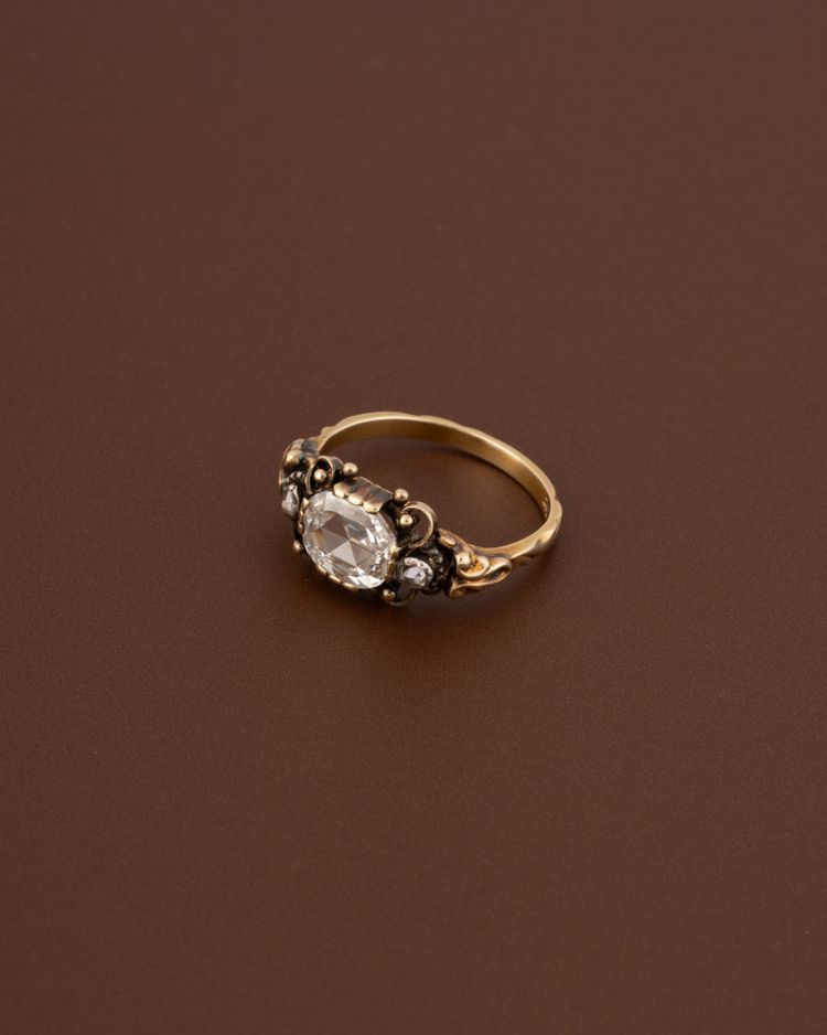 Diamantener Porträtring, 19. Jahrhundert