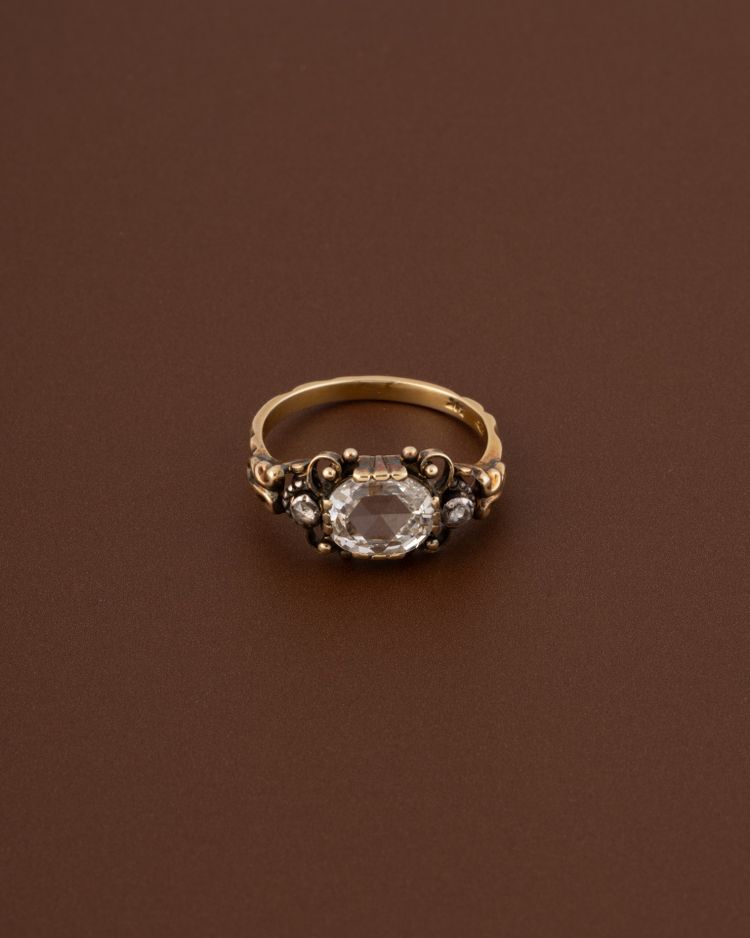 Diamantener Porträtring, 19. Jahrhundert