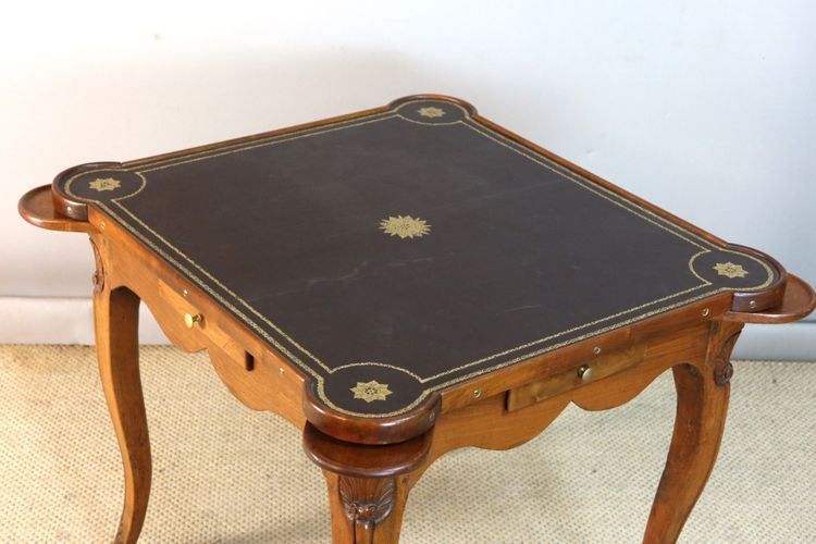 Table à jeux Louis XV