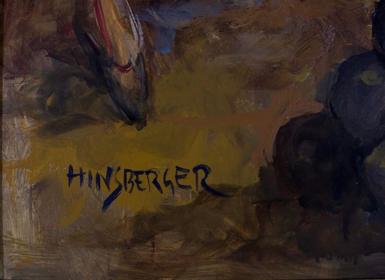 La Prise de la Bastille, huile sur toile, Alexis Hinsberger – 1989