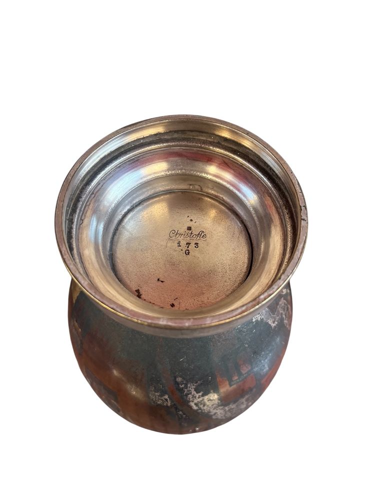 VASE AUS KUPFER - CHRISTOFLE / LUC LANEL - ART DECO - FRANKREICH - 20. JAHRHUNDERT