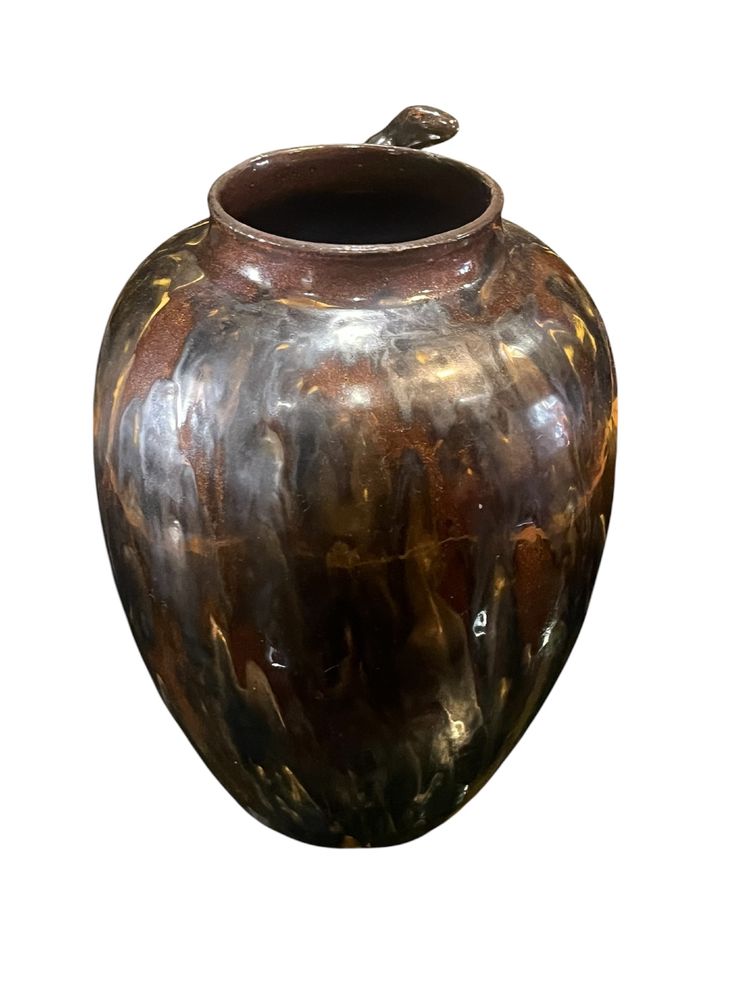 VASE - ART DECO - SALAMANDER - ST CLEMENT - FRANKREICH - XX ÈME