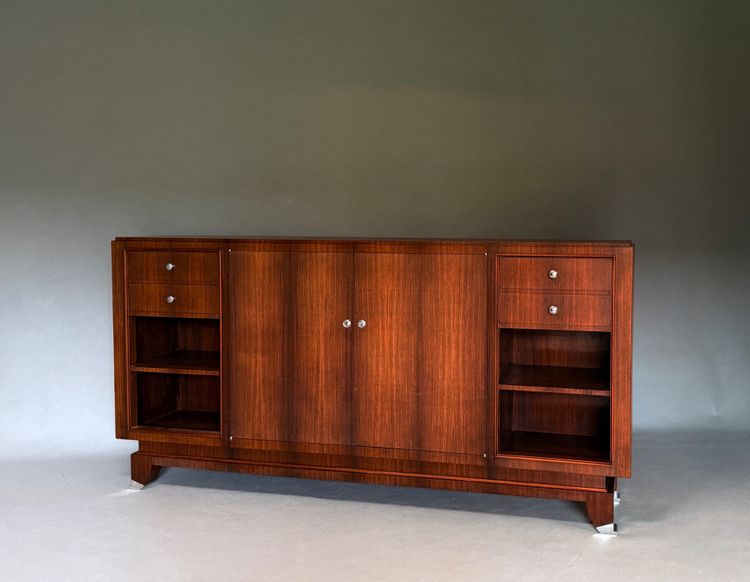 Art-Deco-Epoche Enfilade Buffet, Jules Leleu zugeschrieben