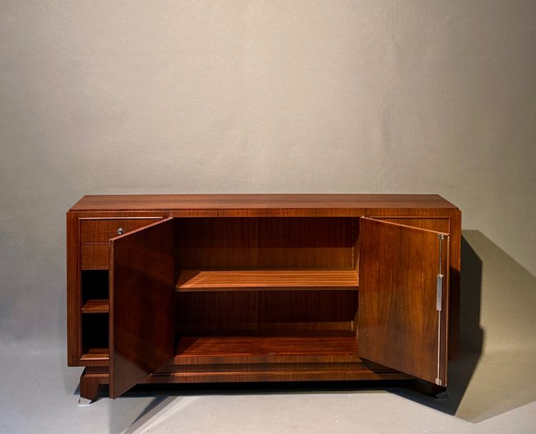 Art-Deco-Epoche Enfilade Buffet, Jules Leleu zugeschrieben