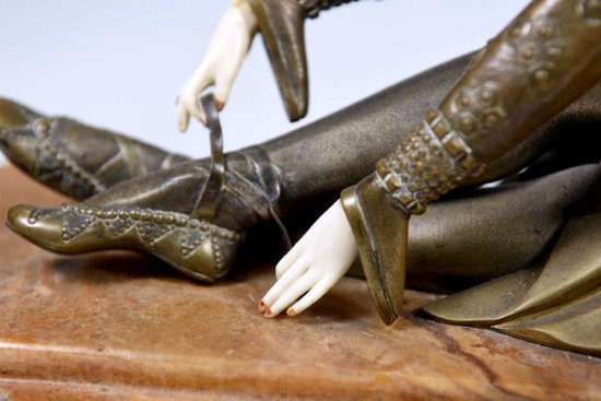 "Tanara" Chryséléphantine Danseuse de Chiparus 1930