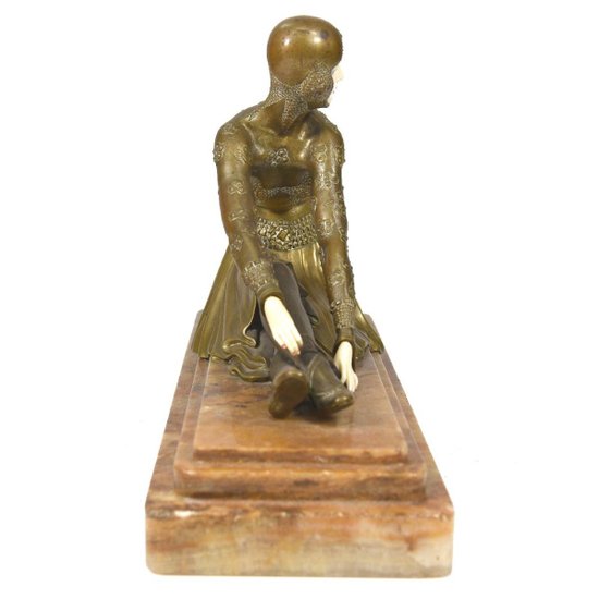 "Tanara" Chryséléphantine Danseuse de Chiparus 1930
