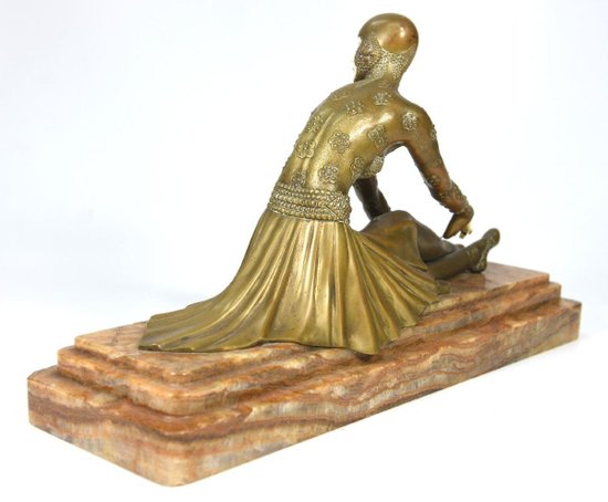 "Tanara" Chryséléphantine Danseuse de Chiparus 1930