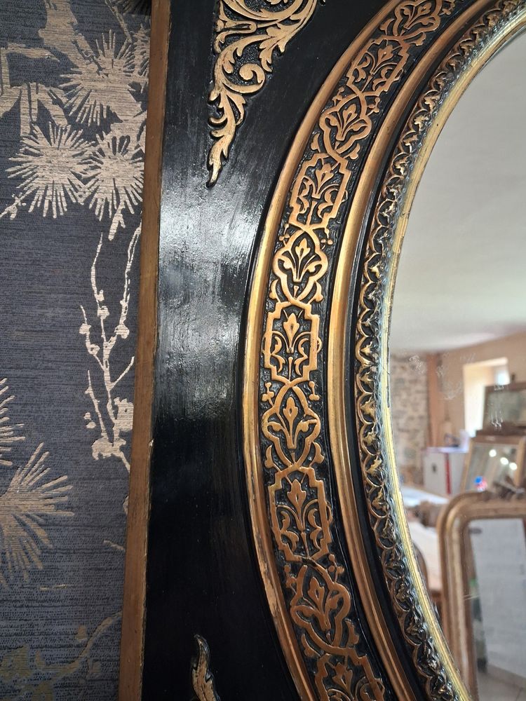 Napoleon III period mirror 70 x 62