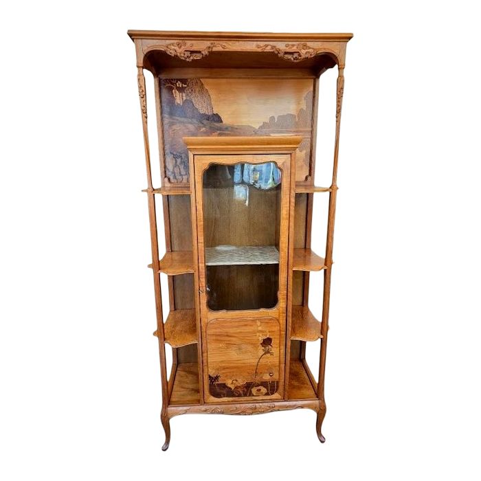 Louis Majorelle Vitrine Art Nouveau "Aux Clématites"