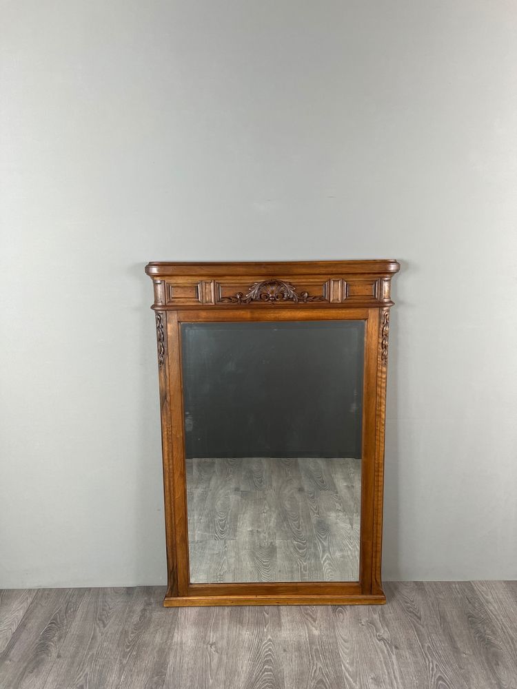 Miroir en bois sculpté, fin XIXe / début XXe siècle