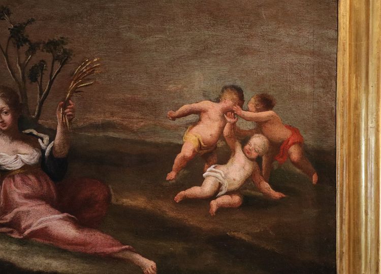 Allégorie de l'Été sous les traits de Cérès, École française du XVIIe siècle