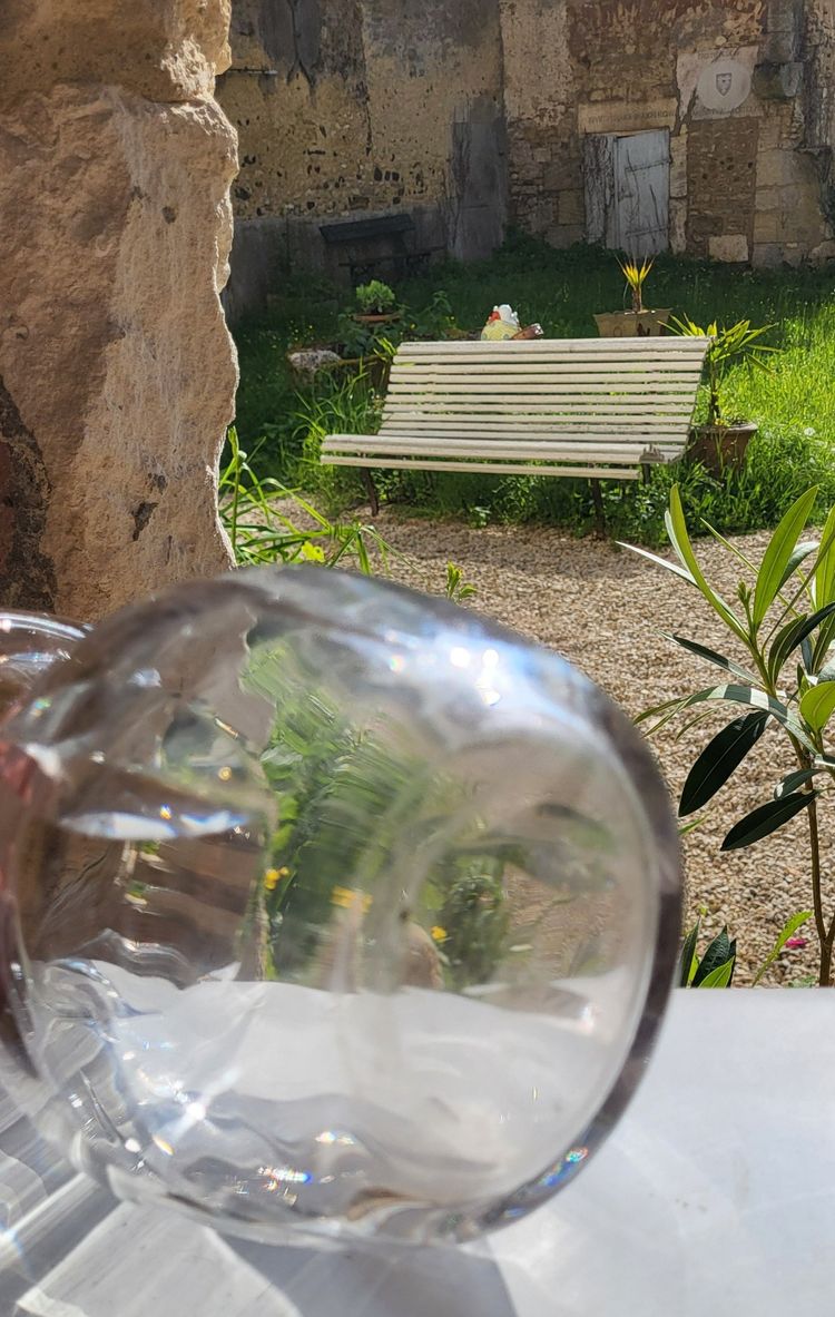 Saint Louis crystal pitcher, Cerdagne 1950's model