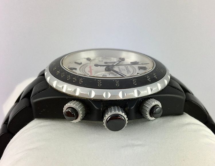 Chanel J12 Superleggera Uhr Schwarz Automatisch Keramik, Kautschuk, Aluminium