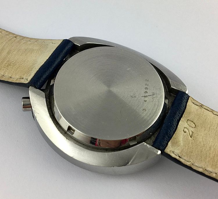 Uhr Bulova Parking Meter Bullhead Chronograph Automatic Micro Rotor 1973