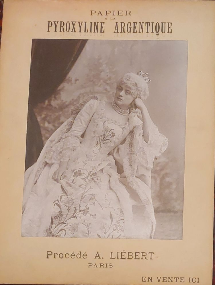 Alphonse Liébert - 2 Fotografien - Werbung