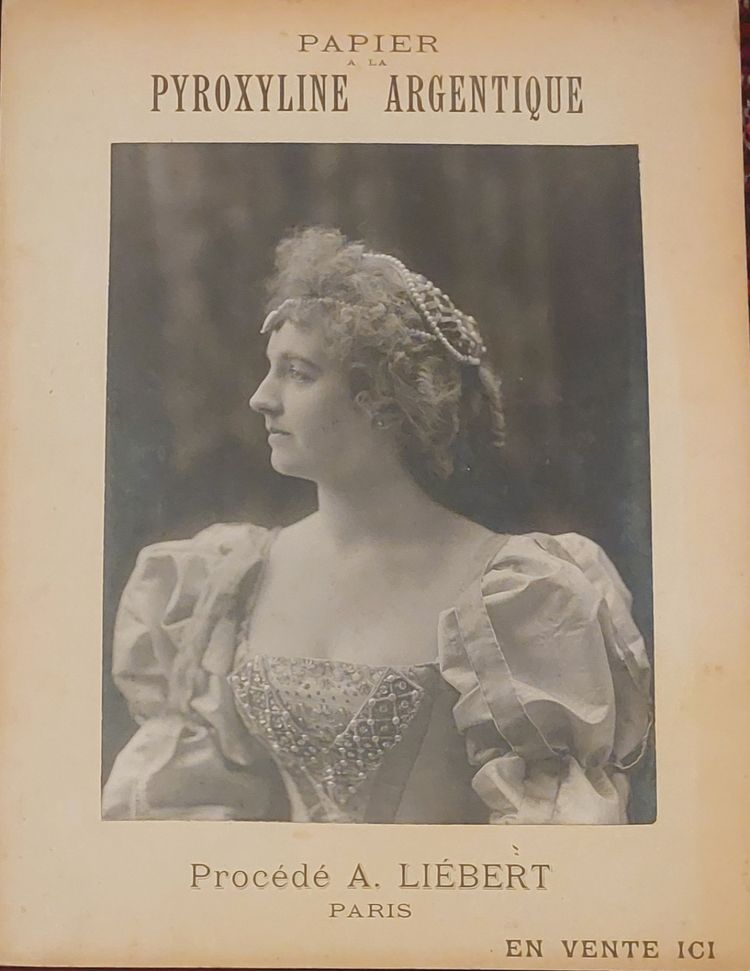 Alphonse Liébert - 2 Fotografien - Werbung