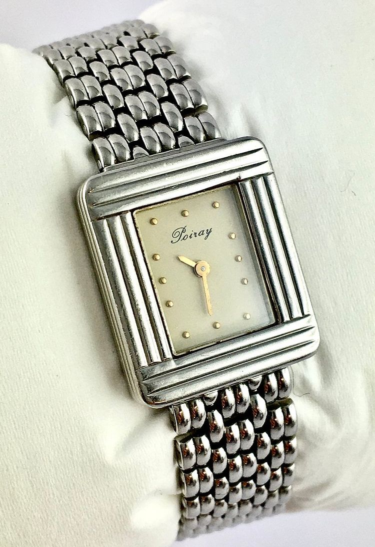 Montre Poiray Ma Première Mini Acier Bracelet Acier Année 2015 Quartz