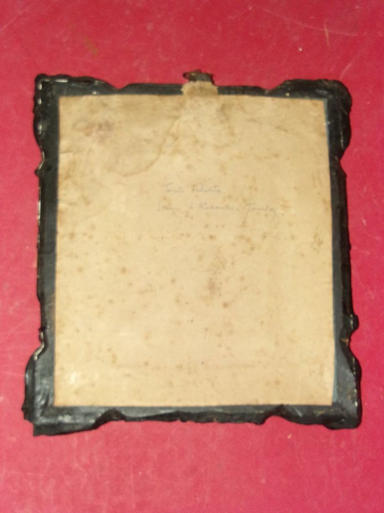 Daguerreotype with its frame, 19th century.