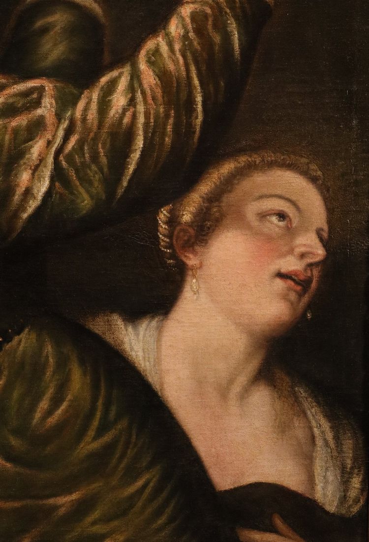 Salomé avec la tête de Jean-Baptiste, Titien Vecellio (1490 - 1576), Disciple/Atelier
