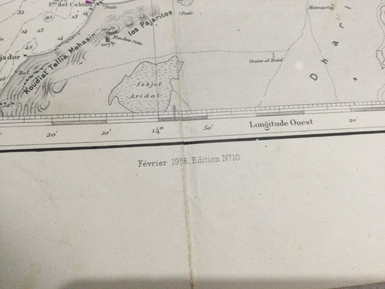 Grande carte marine « Côtes Ouest d’Afrique »