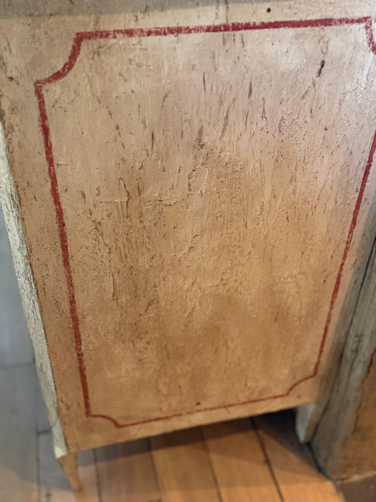 Cassettone del XIX secolo con bella patina Luigi XVI
