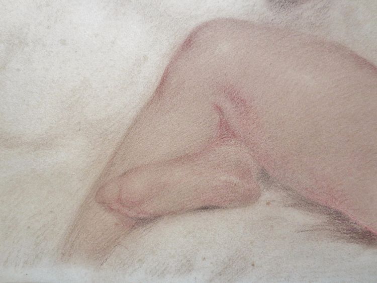 Nu dessiné à la Sanguine. 