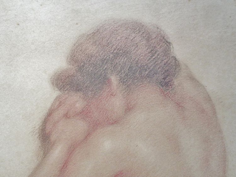 Nu dessiné à la Sanguine. 