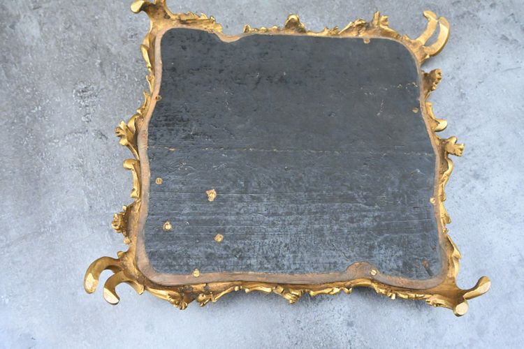Elegante calamaio in bronzo e lacca cinese in stile Luigi XV.