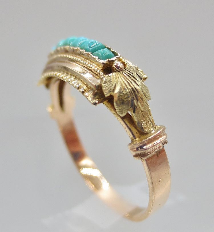 Bague milieu XIXe siècle. 