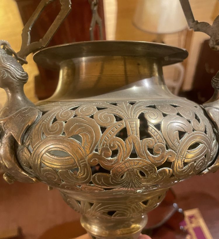 lampe de dieu- Nürnberg- 16° siècle