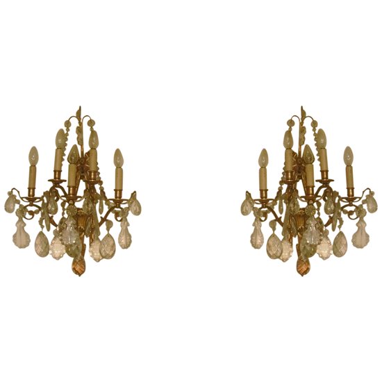 Pair of Louis XVI sconces