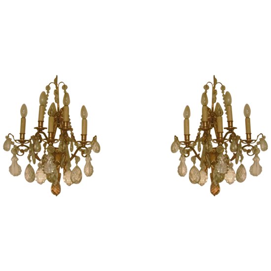 Pair of Louis XVI sconces