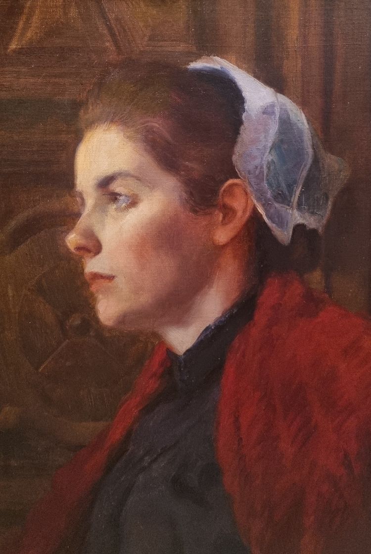 Angelo Della VALLE - Ritratto di donna