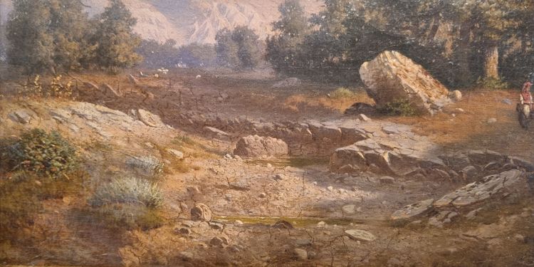 Pierre THUILLIER (Attribué à) - Paysage montagneux