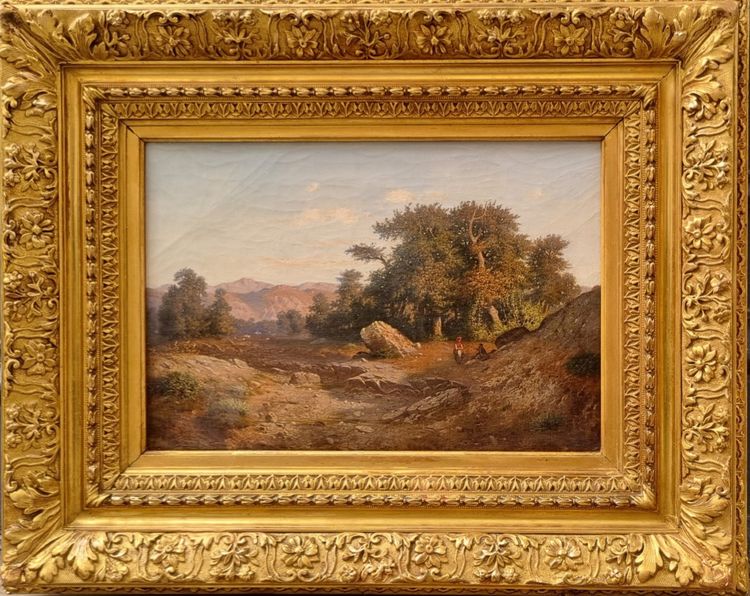 Pierre THUILLIER (Attribué à) - Paysage montagneux