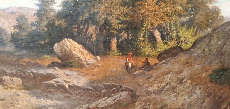 Pierre THUILLIER (Attribué à) - Paysage montagneux