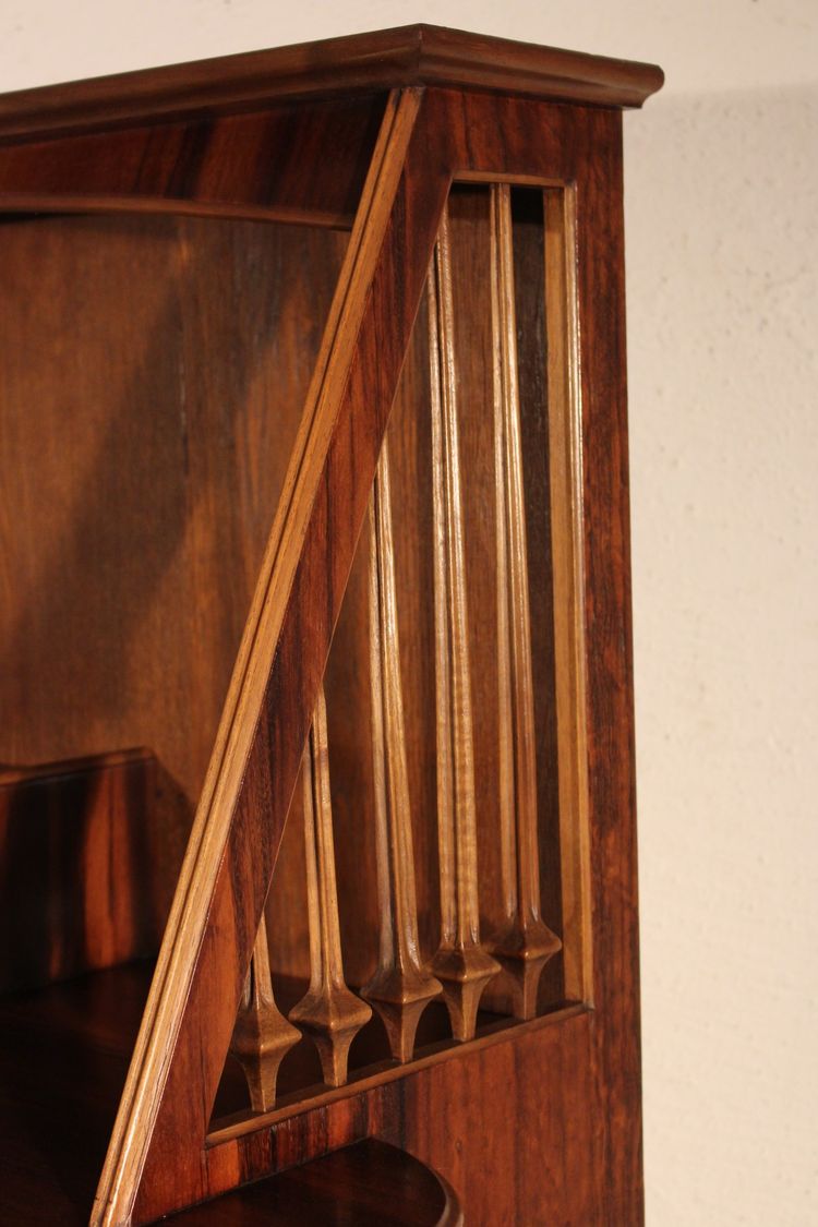 Art Nouveau shelving unit