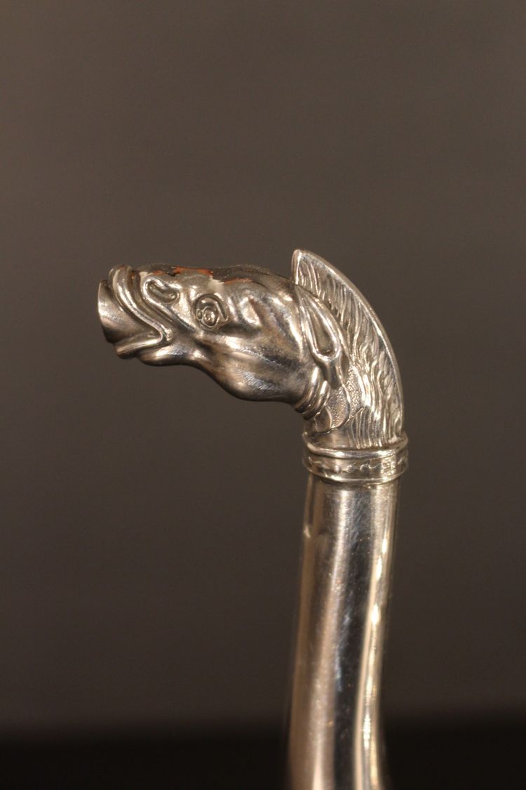 Empire silver teapot
