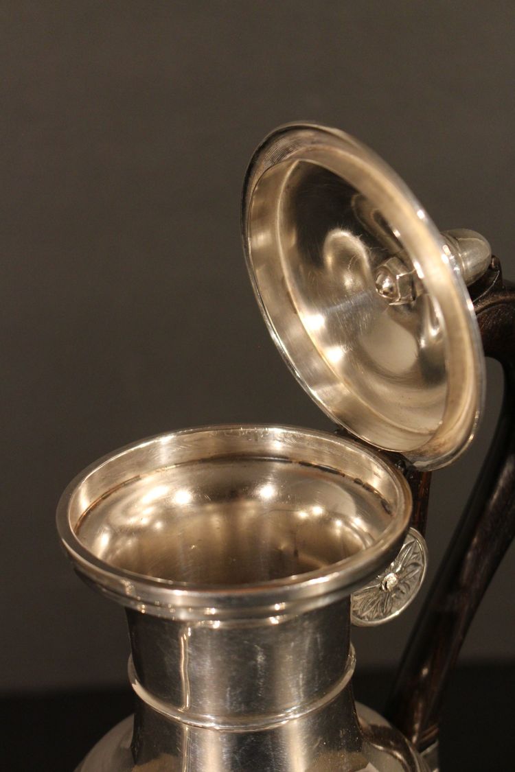 Empire silver teapot