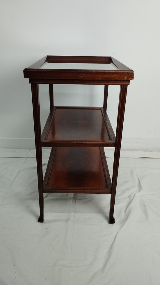 Intarsiertes englisches Sideboard um 1920