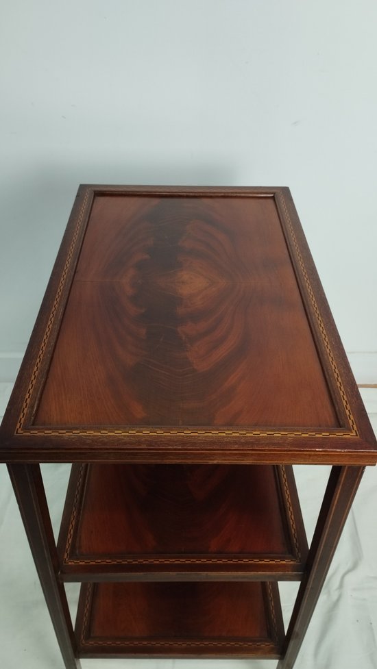 Intarsiertes englisches Sideboard um 1920