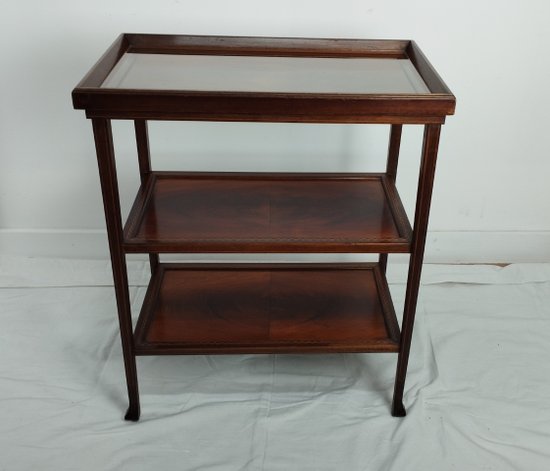 Intarsiertes englisches Sideboard um 1920