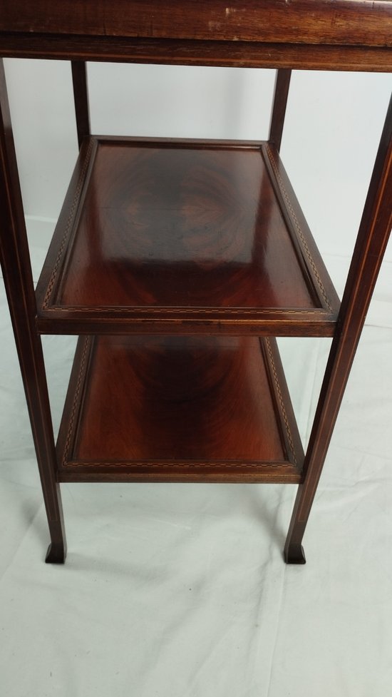 Intarsiertes englisches Sideboard um 1920