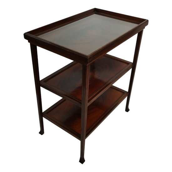 Intarsiertes englisches Sideboard um 1920