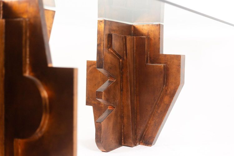 Matteo Ceccarelli. “Brutalist” sculptural dining table. 1980s. LS67203165