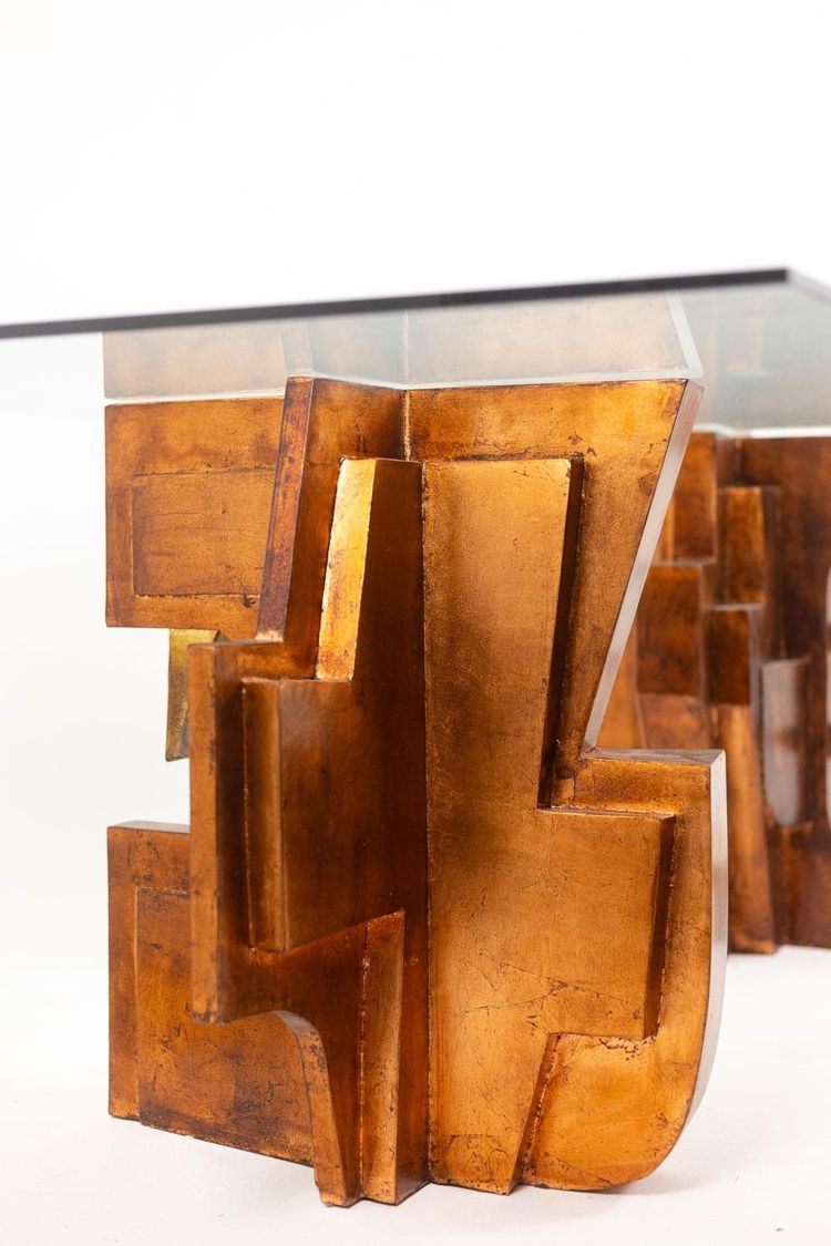 Matteo Ceccarelli. “Brutalist” sculptural dining table. 1980s. LS67203165
