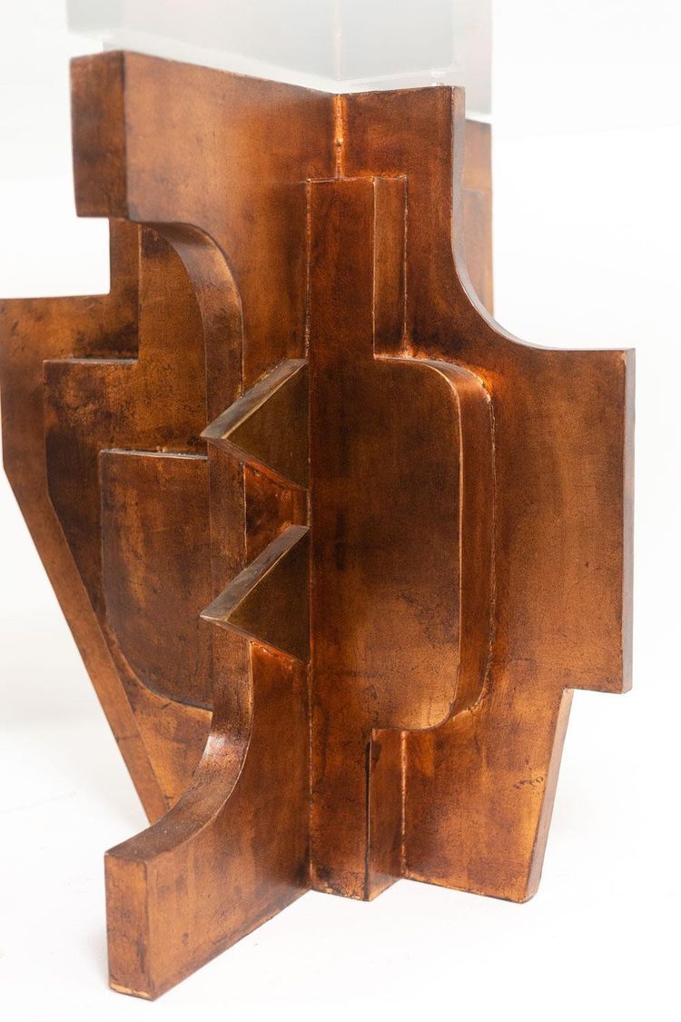 Matteo Ceccarelli. “Brutalist” sculptural dining table. 1980s. LS67203165